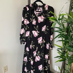 Dynamite Long Flower Dress